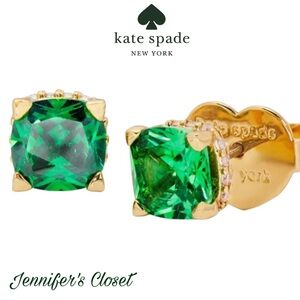 KATE SPADE Pave & Crystal Stud Earrings NWT